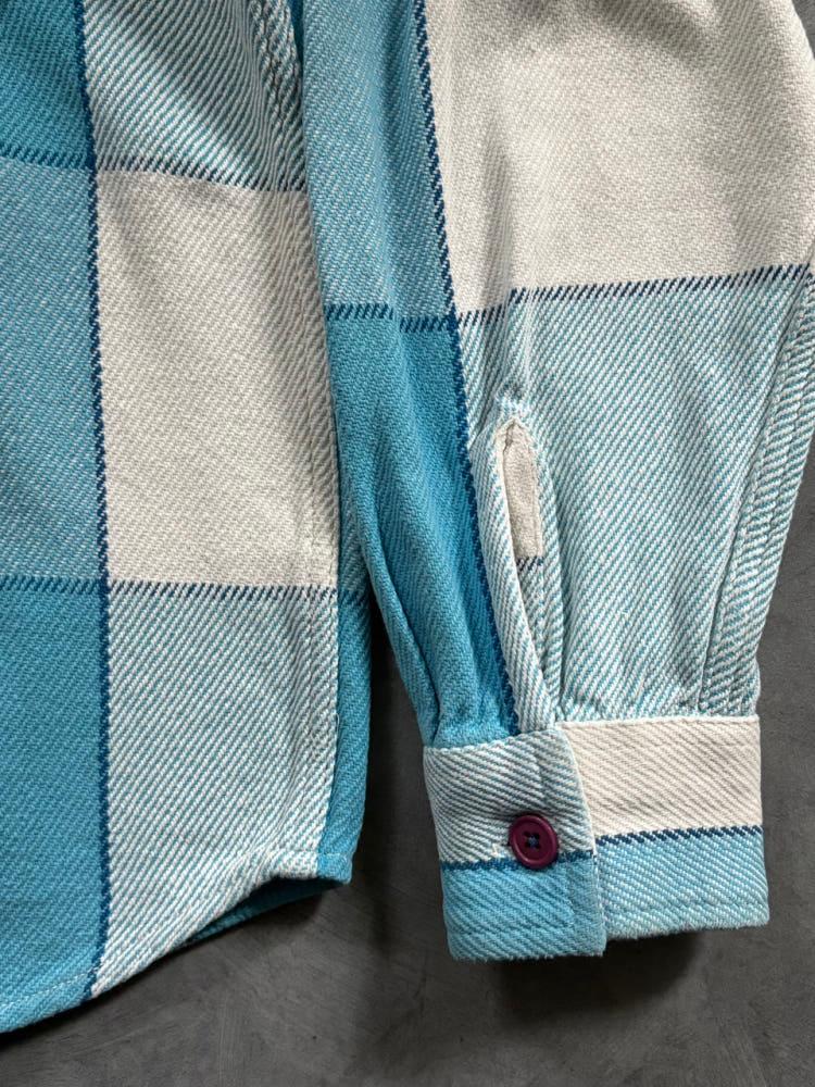 Stussy 스투시 스카이블루 코튼 셔츠 6