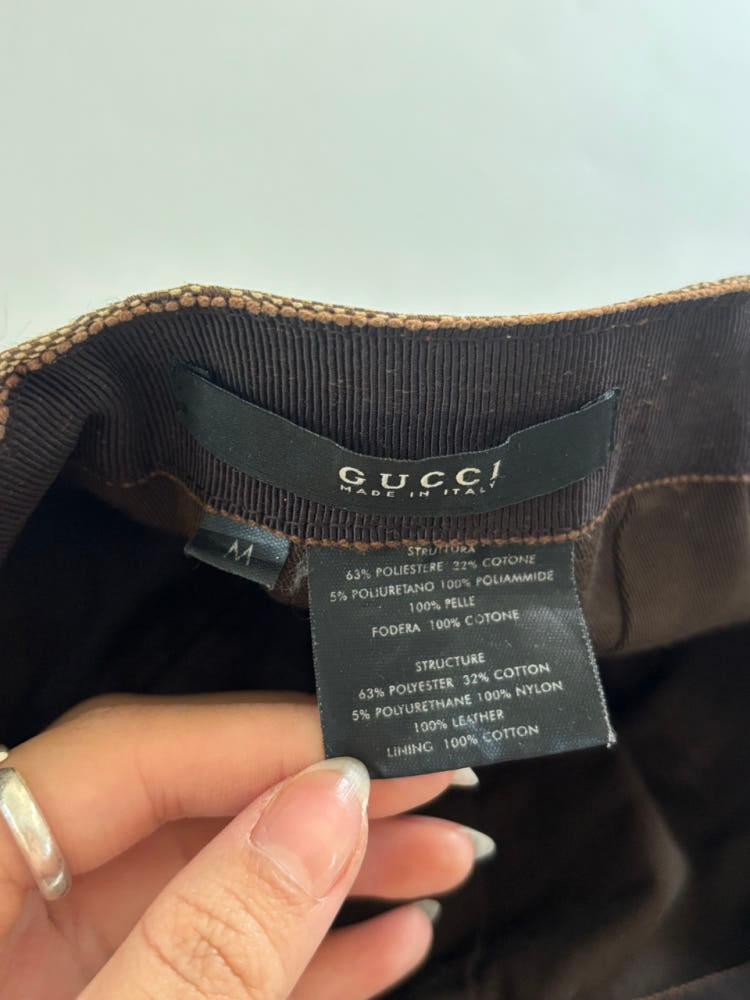 Gucci 구찌 브라운 GG로고 캡 9