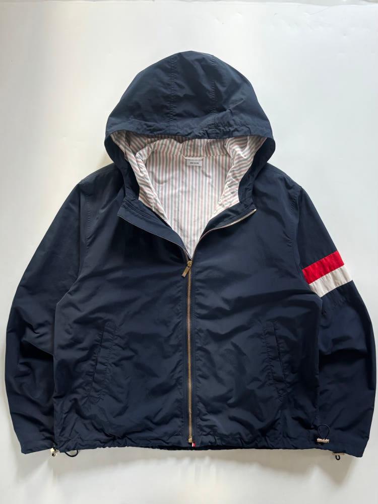 Thom Browne 톰브라운 암 스트라이프 후드 자켓 5
