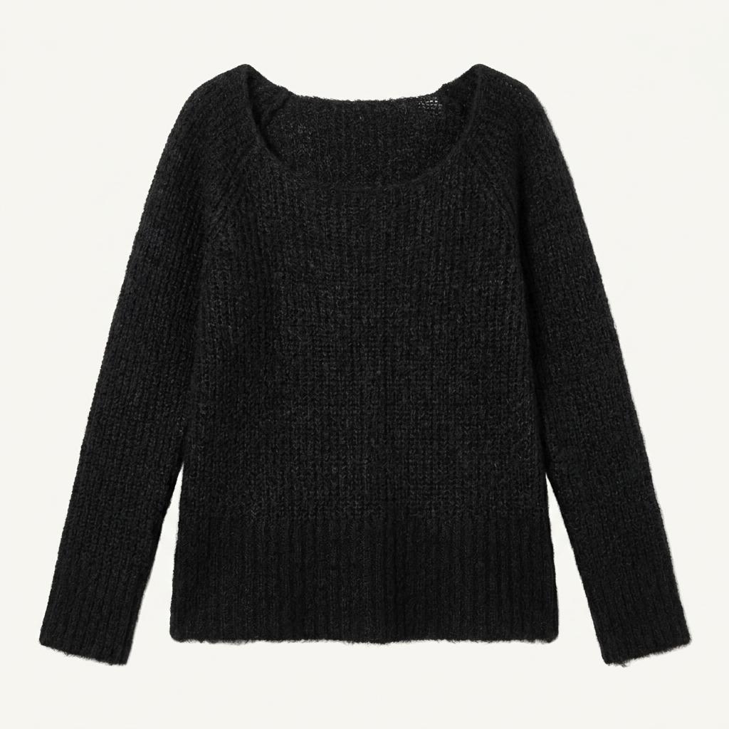 Armani Exchange 아르마니 익스체인지 모헤어 블랙 니트 1
