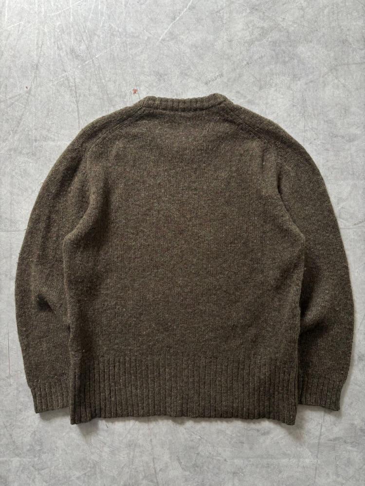 Vivienne Westwood 비비안웨스트우드 90‘s 브라운 로고 라운드넥 니트 10