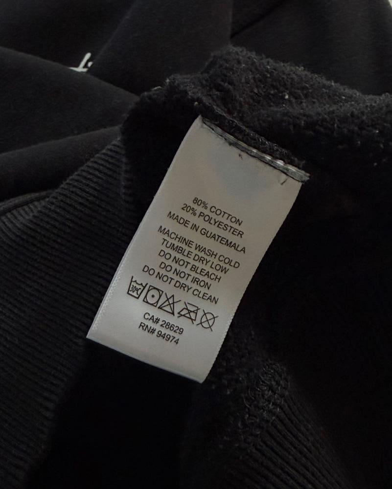 Stussy 스투시 블랙컬러 빅스탁로고 맨투맨 8