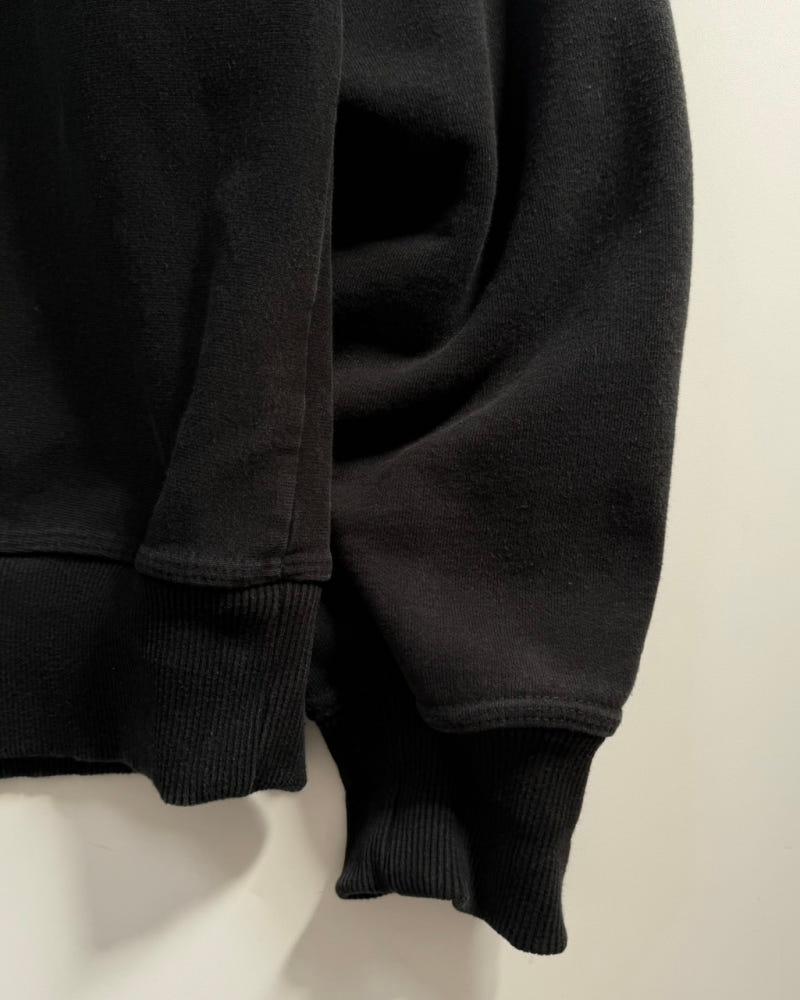 Stussy 스투시 블랙컬러 빅스탁로고 맨투맨 6