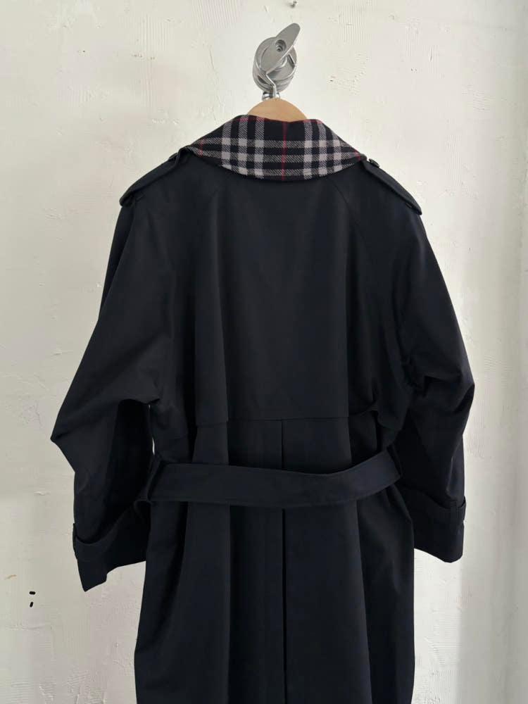 Burberry 버버리 더블카라 네이비 트렌치 코트 9