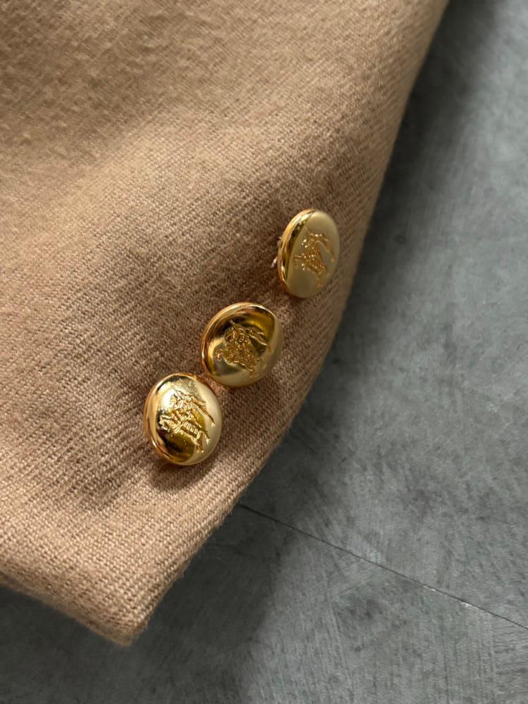 Burberry 버버리 금장 더블 울 블레이저 자켓 7