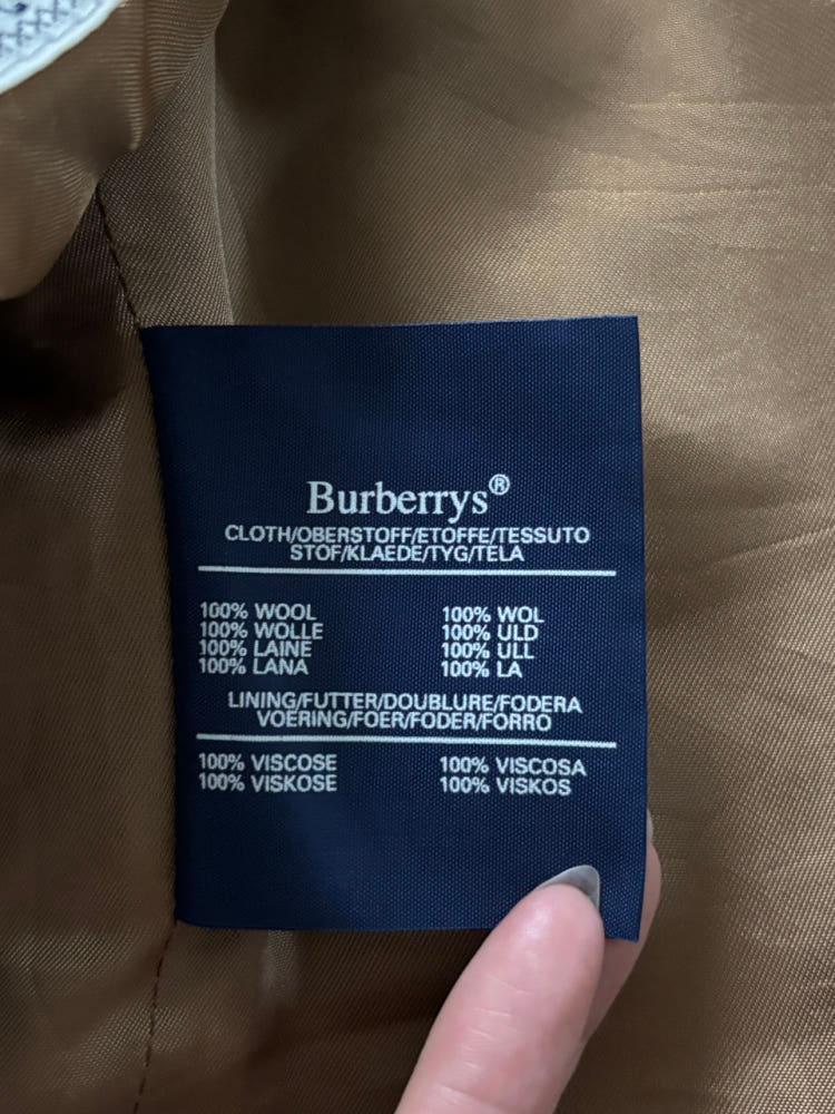 Burberry 버버리 금장 더블 울 블레이저 자켓 9