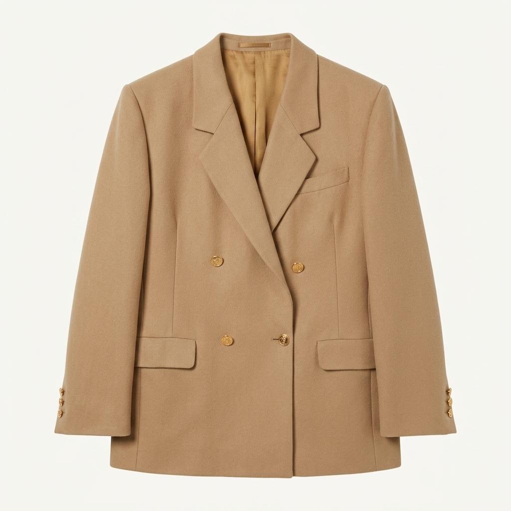 Burberry 버버리 금장 더블 울 블레이저 자켓 1