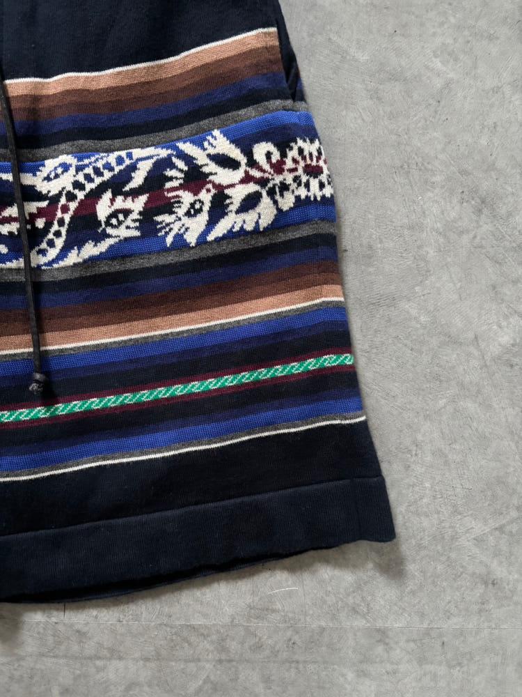 Sacai 사카이 네이비 패턴 쇼츠 6
