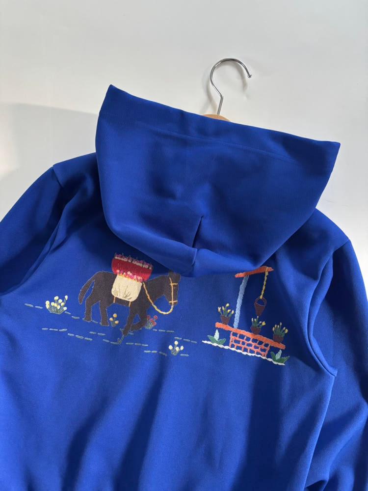 COMMEdesGARCONS GIRL 꼼데가르송 걸 프린팅 후드티 6