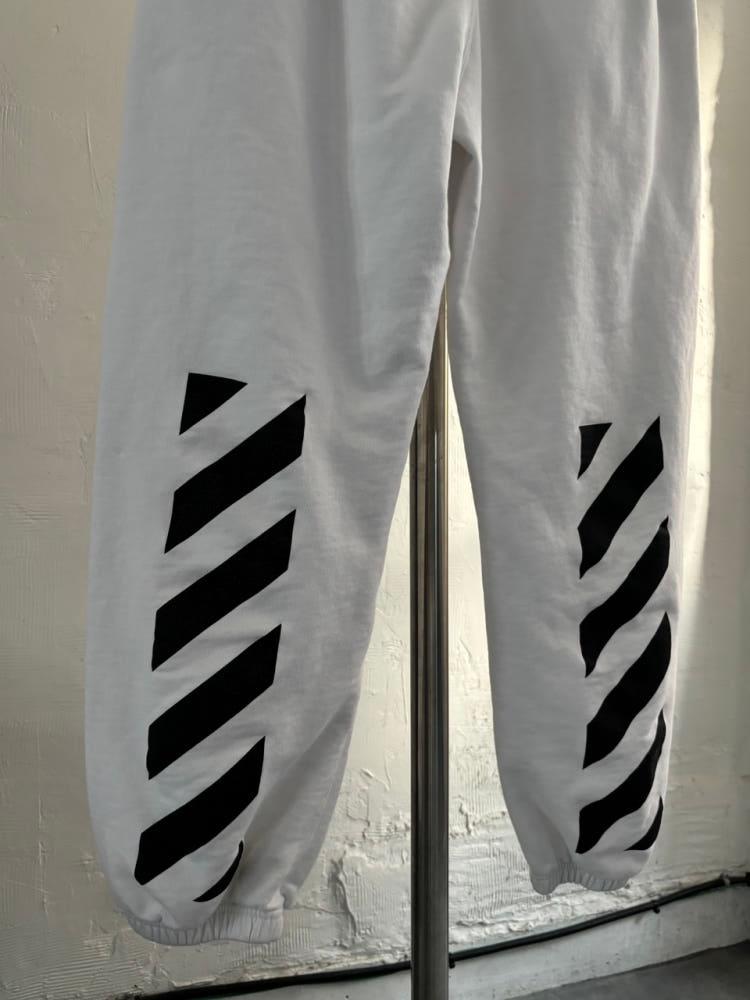 Off White 오프화이트 화이트 조거 팬츠 4