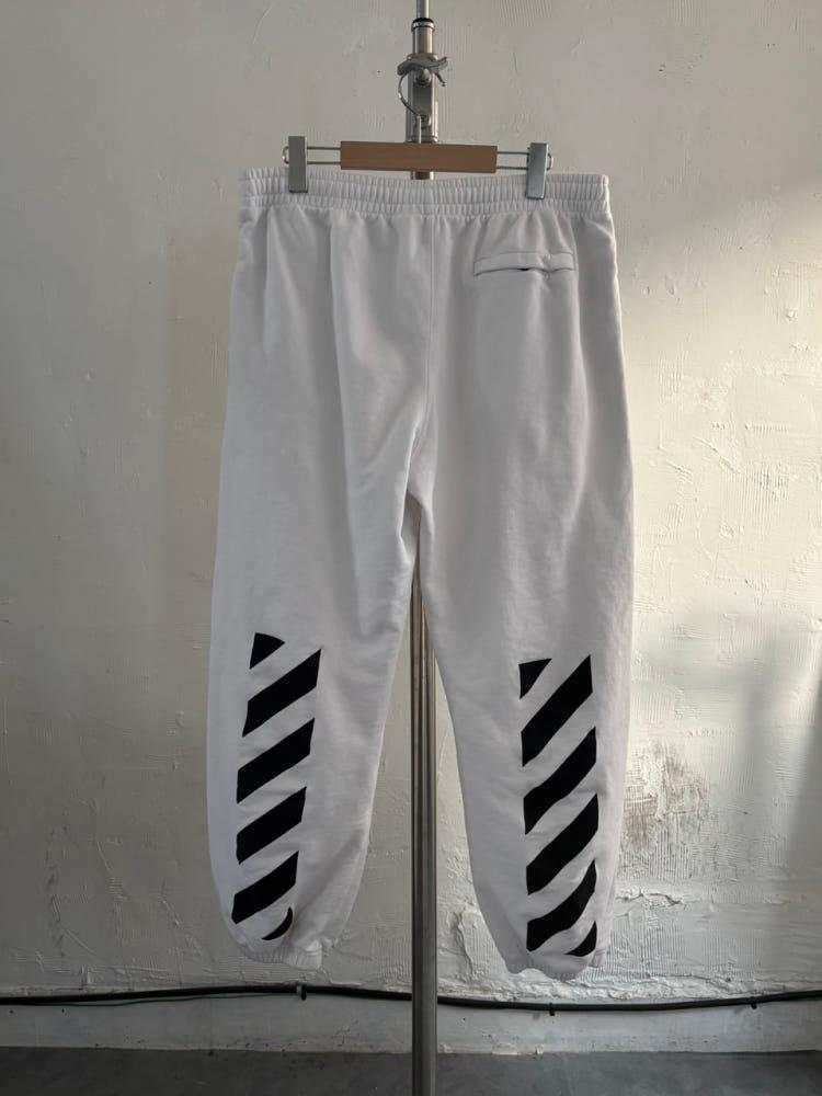 Off White 오프화이트 화이트 조거 팬츠 3