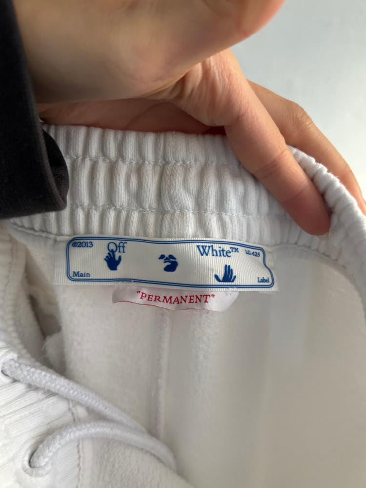 Off White 오프화이트 화이트 조거 팬츠 10