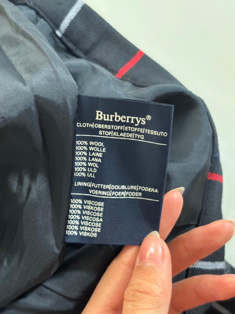 Burberry 버버리 네이비 노바체크 미디 플리츠 스커트 9