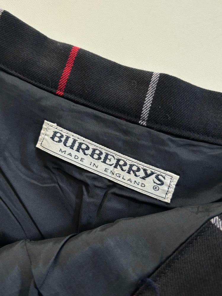 Burberry 버버리 네이비 노바체크 미디 플리츠 스커트 8