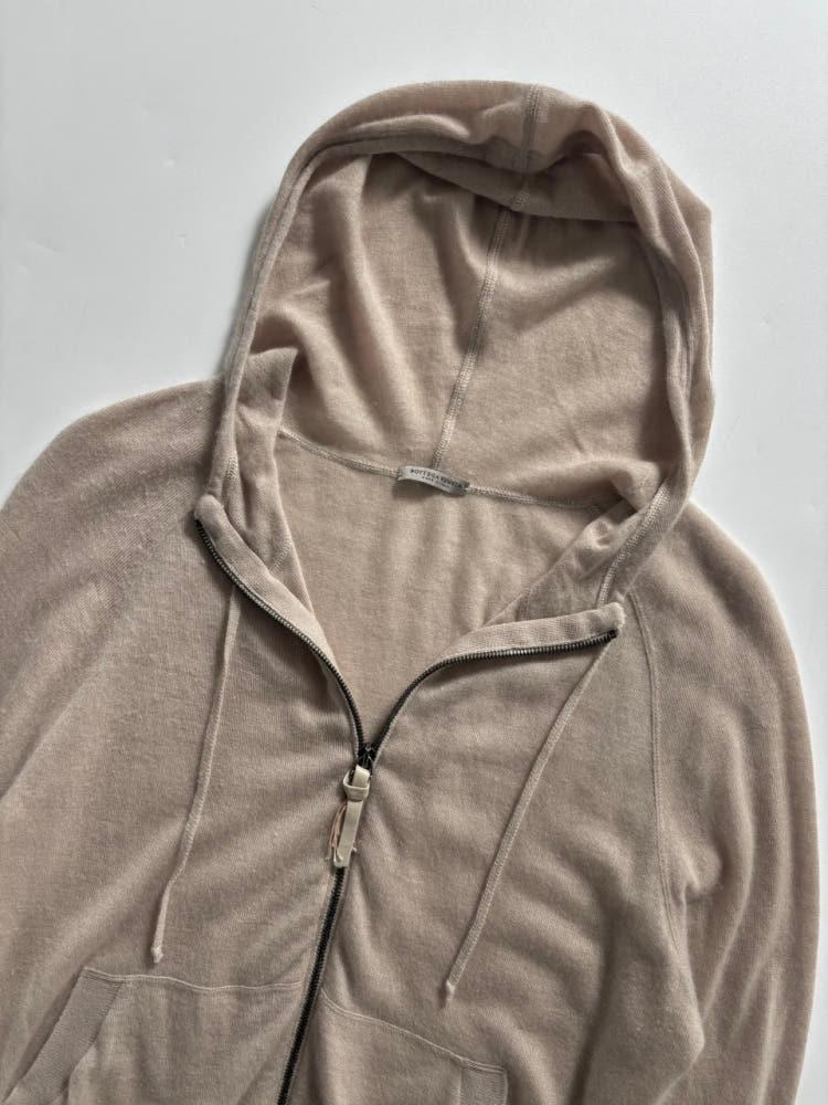 BOTTEGA VENETA 보테가 베네타 캐시미어 베이지 후드 집업 7