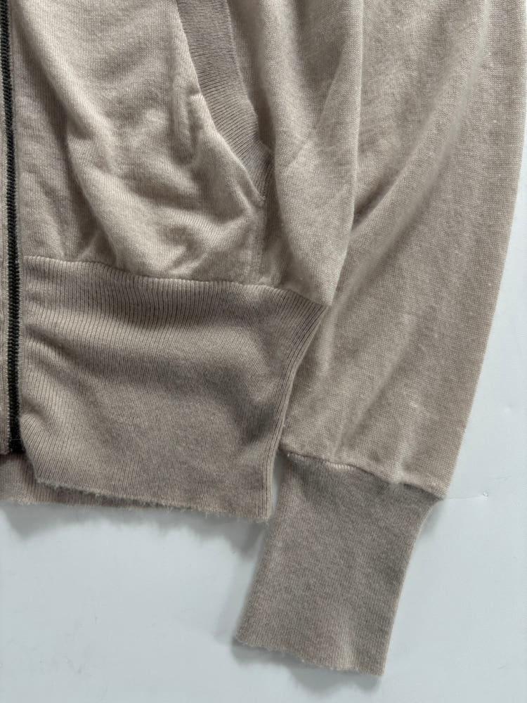 BOTTEGA VENETA 보테가 베네타 캐시미어 베이지 후드 집업 9