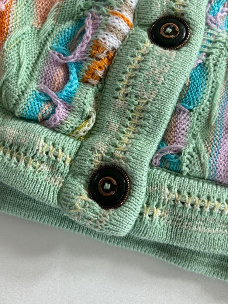 Coogi 쿠지 민트 케이블 가디건 10