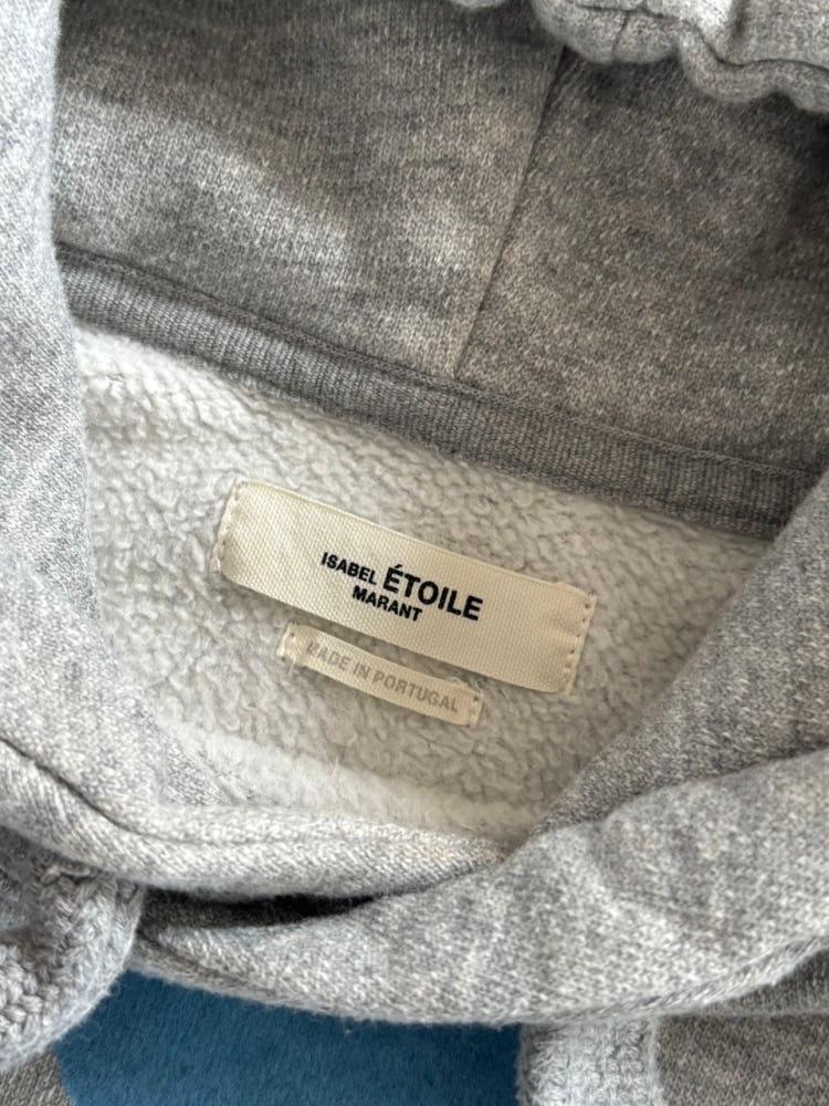 Isabel Marant 이자벨마랑 그레이 로고 후드티 7