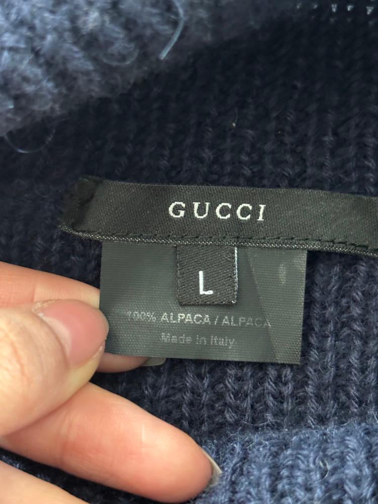Gucci 구찌 네이비 알파카 터틀넥 니트 7