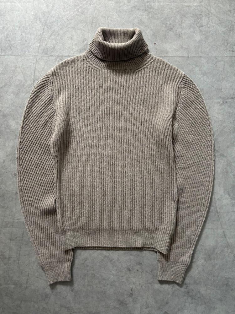 BOTTEGA VENETA 보테가 베네타 캐시미어 베이지 터틀넥 니트 3