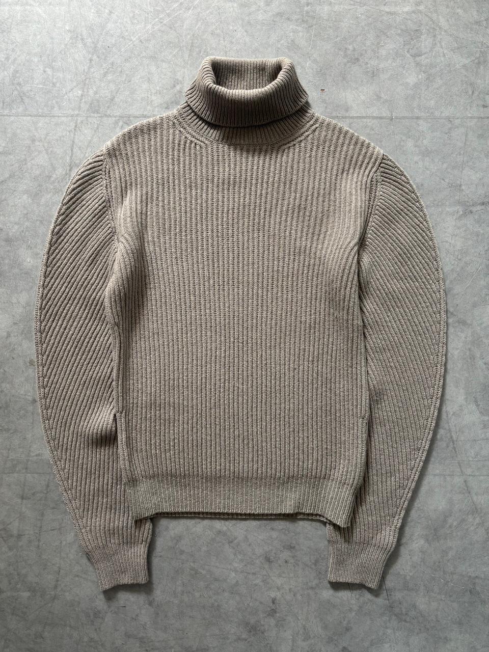 BOTTEGA VENETA 보테가 베네타 캐시미어 베이지 터틀넥 니트 2