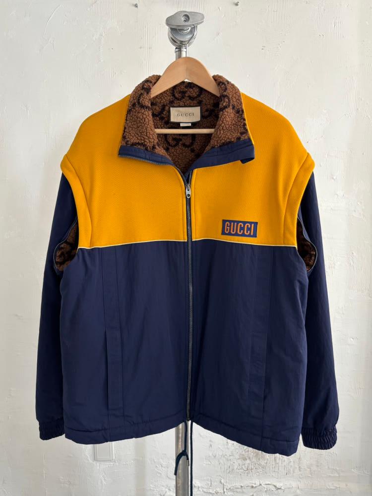 Gucci 구찌 로고 컨버터블 플리스 자켓 10