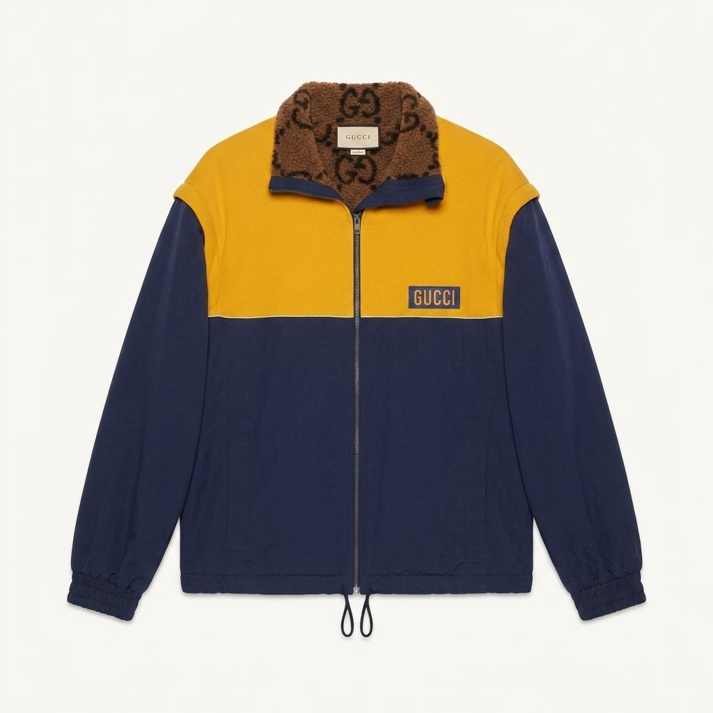 Gucci 구찌 로고 컨버터블 플리스 자켓 1