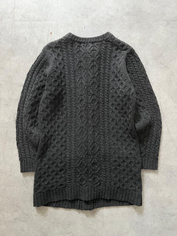 Beams 빔즈 차콜 케이블 버튼 가디건 9