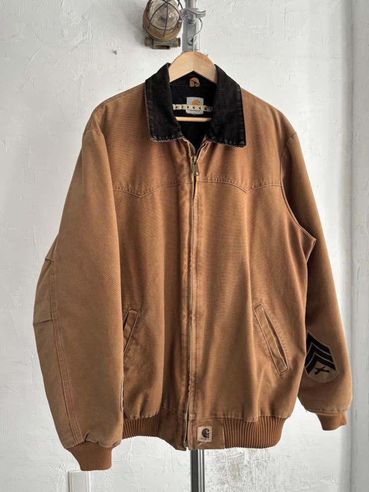 Carhartt 칼하트 산타페 브라운 워크 자켓 4
