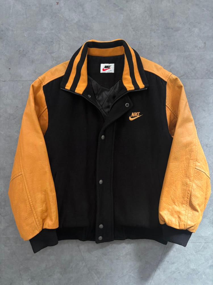 Nike 나이키 소가죽 바시티 울 자켓 6