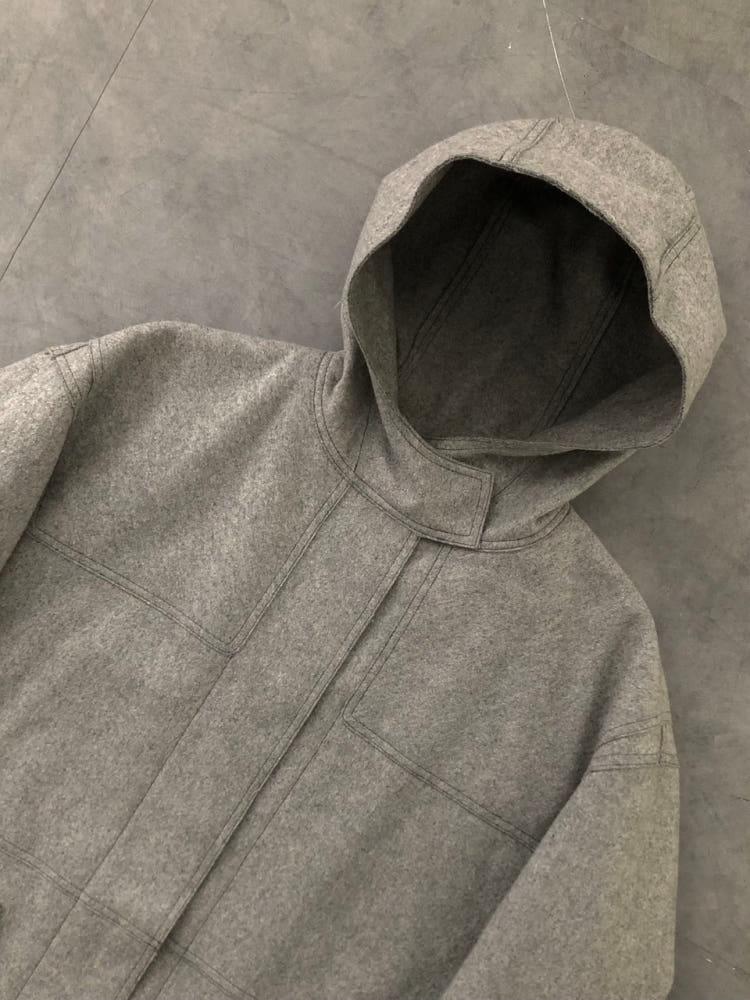 Isabel Marant 이자벨마랑 에뚜왈 그레이 후드 코트 5