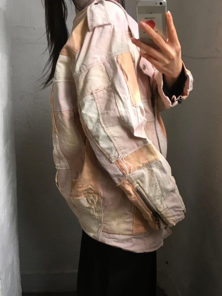 Isabel Marant 이자벨마랑 핑크 패치워크 자켓 4
