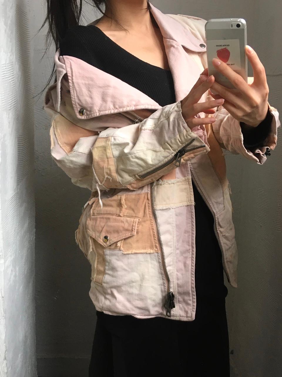 Isabel Marant 이자벨마랑 핑크 패치워크 자켓 2