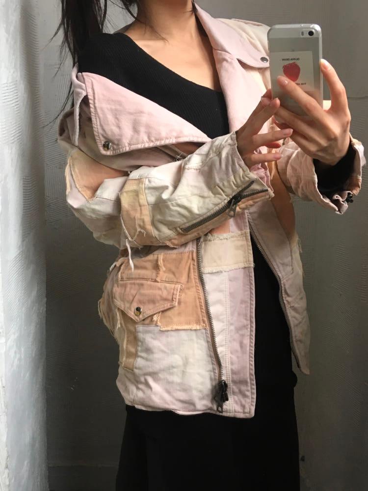 Isabel Marant 이자벨마랑 핑크 패치워크 자켓 3