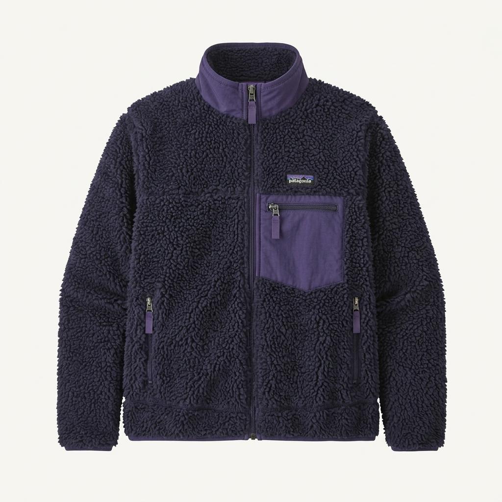 Patagonia 파타고니아 퍼플 컬러 플리스 자켓 1
