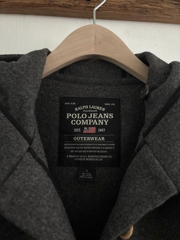 Polo Jeans 폴로진스 그레이 컬러 울 혼방 더플 코트 11