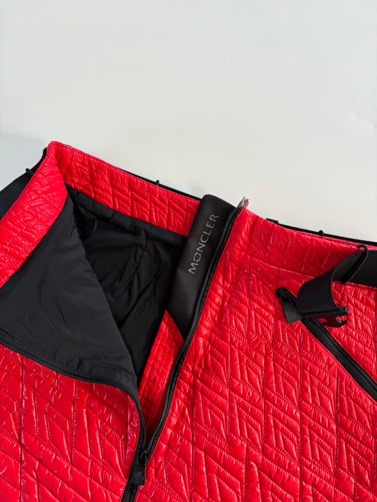 Moncler 몽클레르 레드 퀄팅 미니 스커트 8