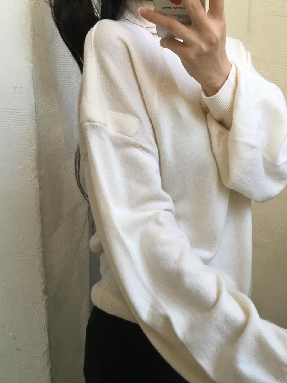 Tom Ford 톰포드 아이보리 캐시미어 터틀넥 니트 2