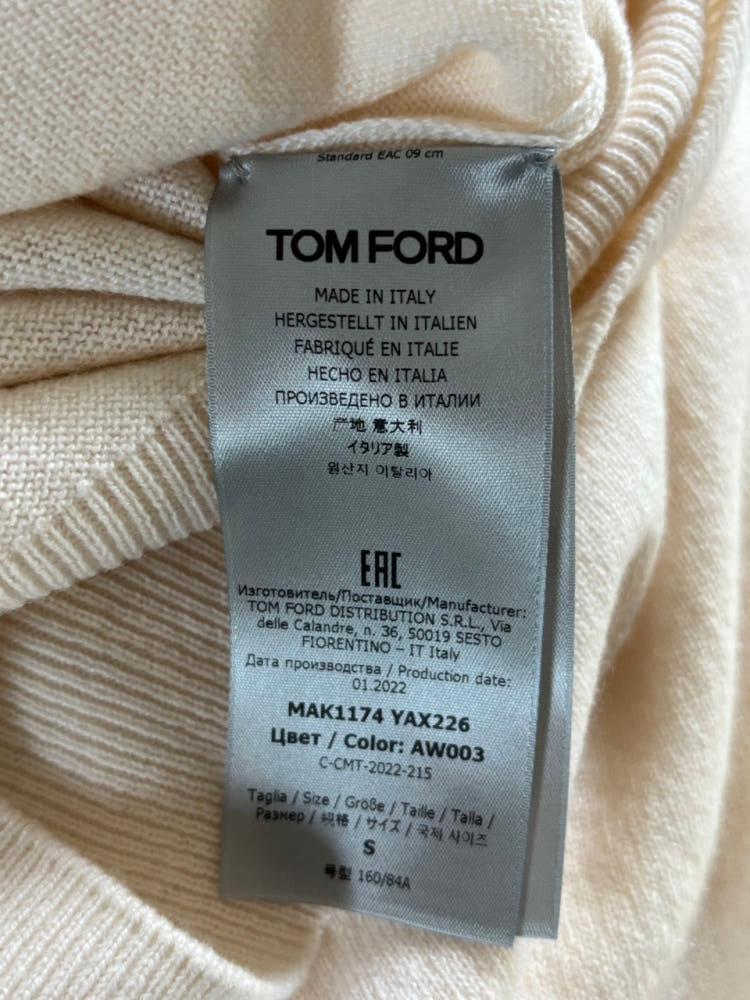 Tom Ford 톰포드 아이보리 캐시미어 터틀넥 니트 9