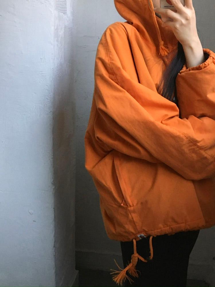 Bape 베이프 90‘s 오렌지 컬러 아노락 바람막이 6
