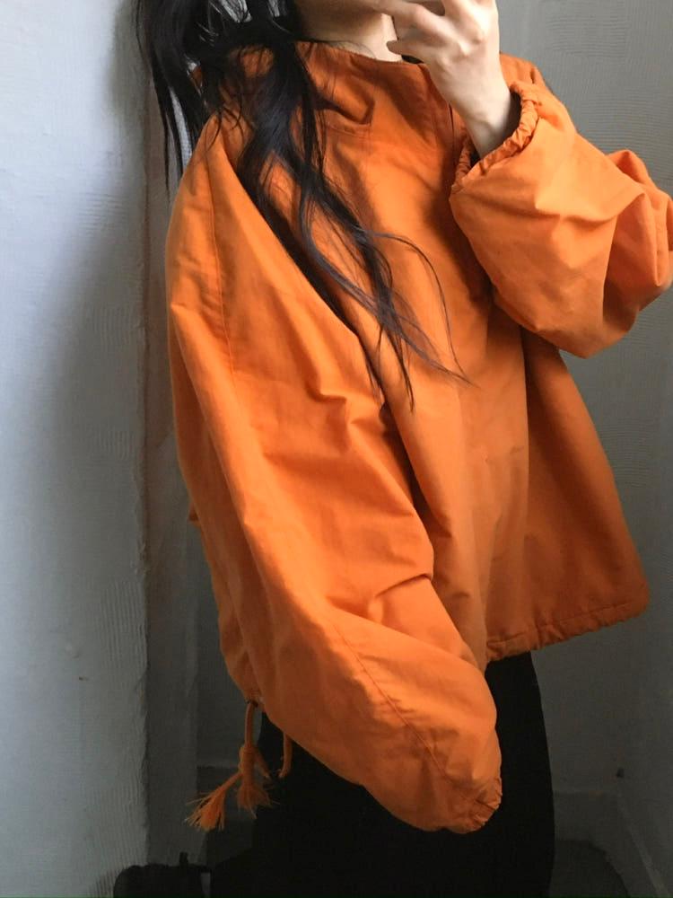 Bape 베이프 90‘s 오렌지 컬러 아노락 바람막이 4