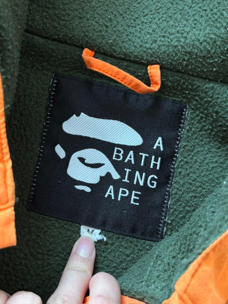 Bape 베이프 90‘s 오렌지 컬러 아노락 바람막이 9