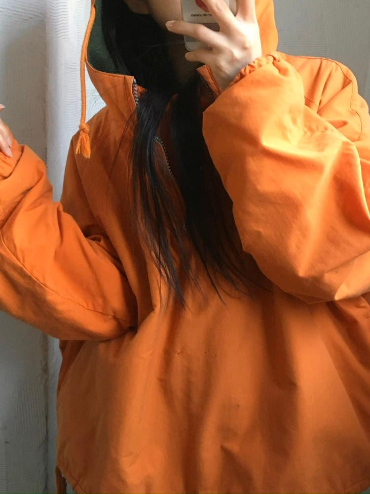 Bape 베이프 90‘s 오렌지 컬러 아노락 바람막이 5