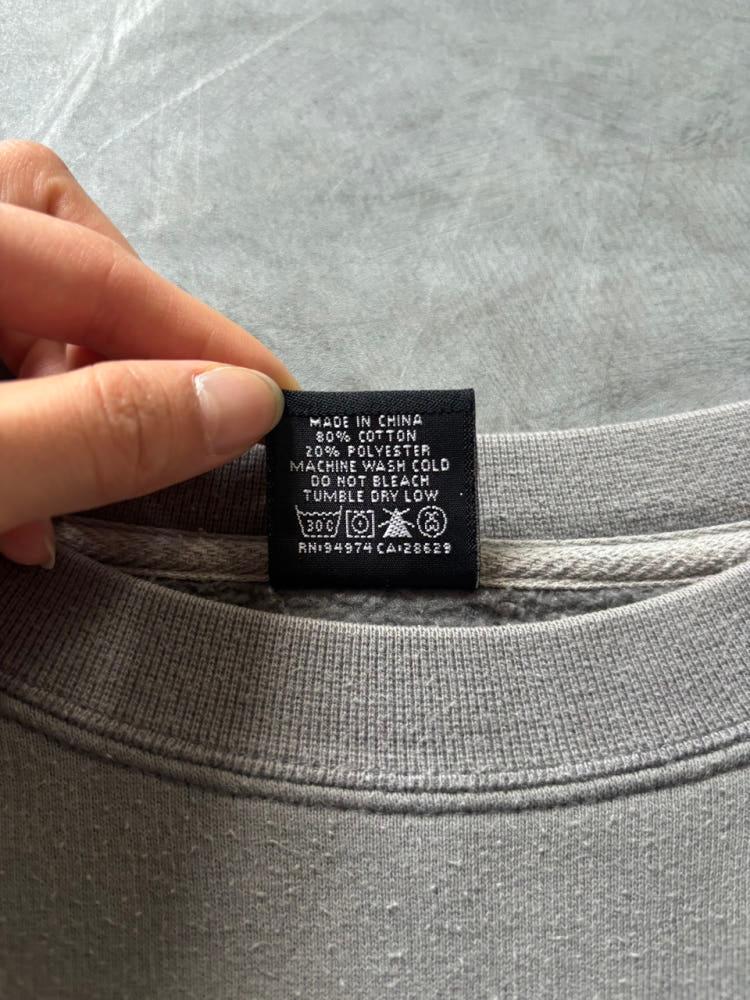Stussy 스투시 90’s 그레이 월드 와이드 크루넥 스웻셔츠 6