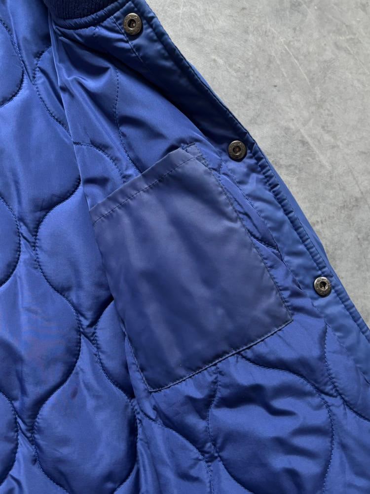 Stussy 스투시 00‘s 블루 스컬로고 새틴 바시티 자켓 8