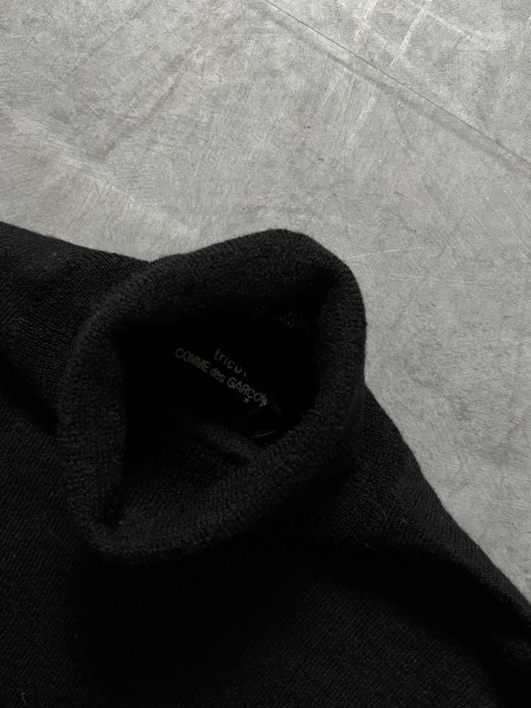 Comme des Garcons tricot 꼼데가르송 트리콧 블랙 터틀넥 니트 10