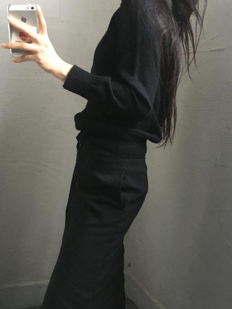 Comme des Garcons tricot 꼼데가르송 트리콧 블랙 터틀넥 니트 4