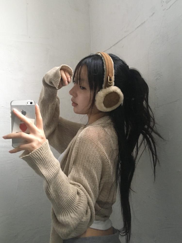 UGG 어그 베이지 이어머프 4