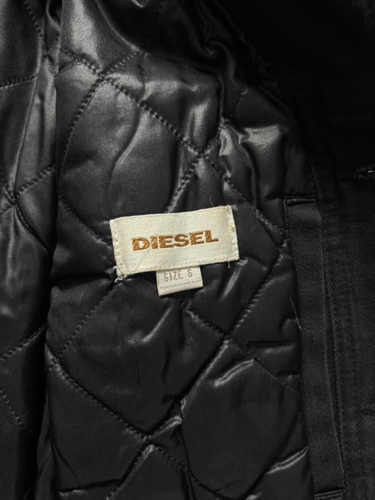 Diesel 디젤 퀼티드 블랙 트러커 자켓 8