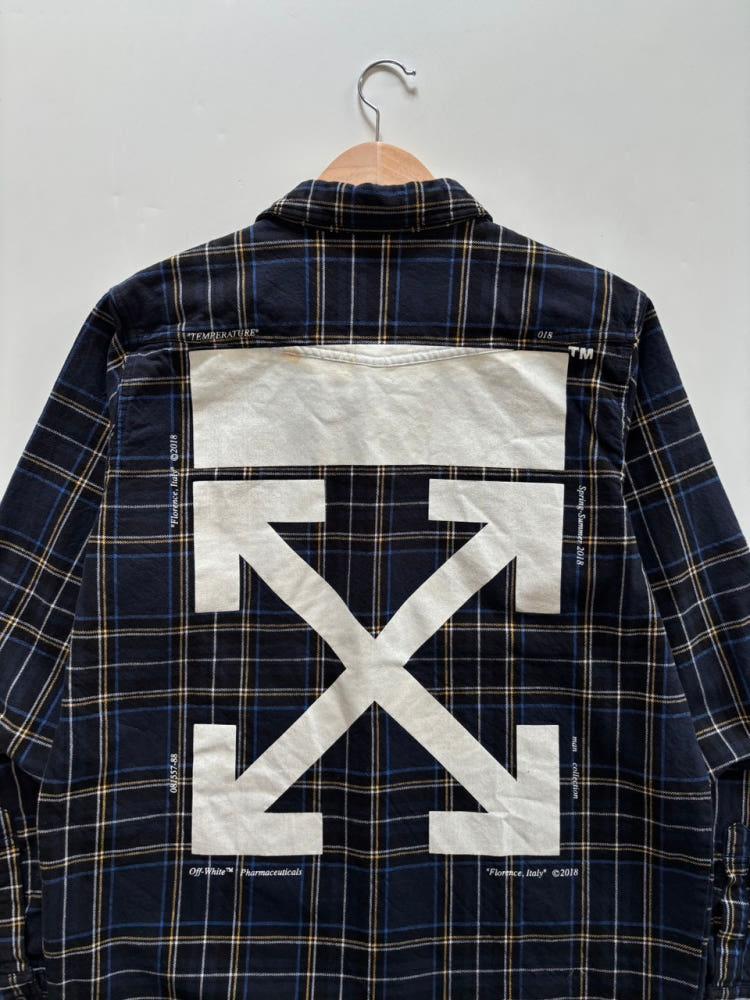 Off-White 오프화이트 애로우 체크 셔츠 6